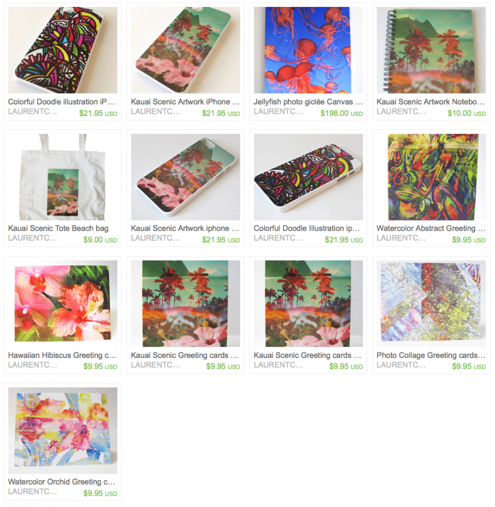 lauren etsy store items